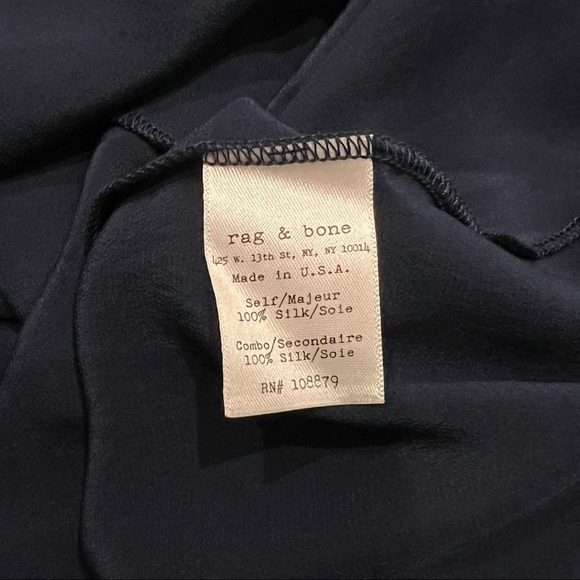 NWT Rag & Bone Silk Feather Skirt Size 6​ - Picture 11 of 13